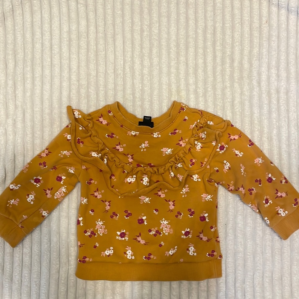 Ruffle sweater